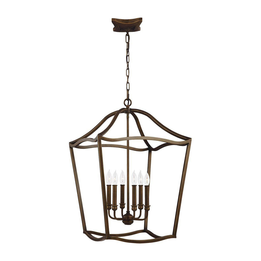 Elstead Lighting FE-YARMOUTH-6P - Feiss Pendant from the Yarmouth range. Yarmouth 6 Light Pendant Product Code = FE-YARMOUTH-6P