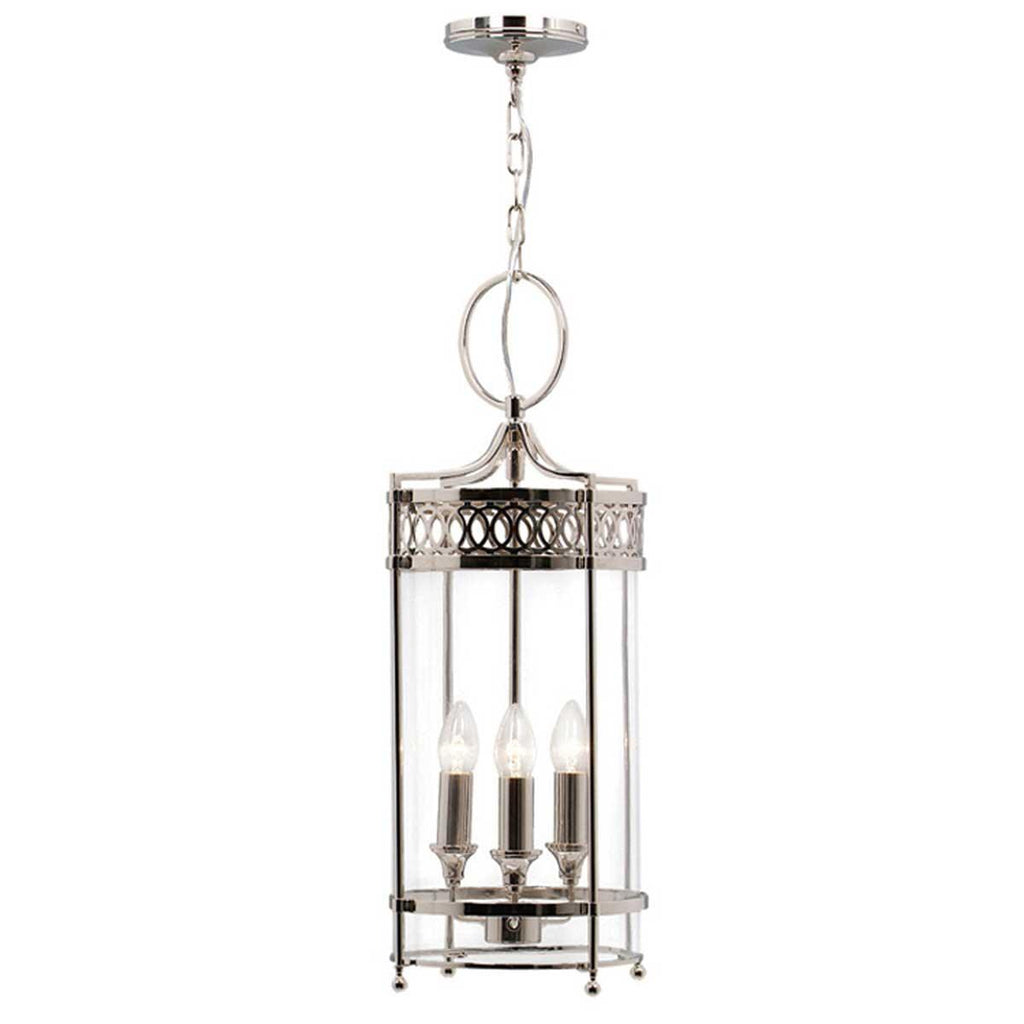 Elstead Lighting GH-P-PN - Elstead Lighting Pendant from the Guildhall range. Guildhall Pendant - Polished Nickel Product Code = GH-P-PN