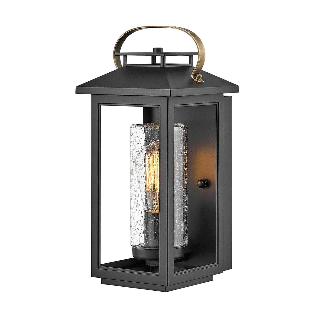 Elstead Lighting QN-ATWATER-S-BK - Elstead Lighting Quintiesse Collection Atwater 1 Light Small Wall Lantern from the Atwater range. Part Number - QN-ATWATER-S-BK