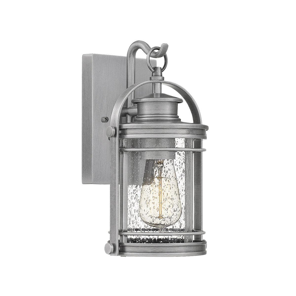 Elstead Lighting QN-BOOKER-S-IA - Elstead Lighting Quintiesse Collection Booker 1 Light Small Wall Lantern from the Booker range. Part Number - QN-BOOKER-S-IA