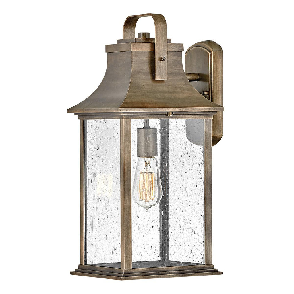 Elstead Lighting QN-GRANT-L-BU - Elstead Lighting Quintiesse Collection Grant 1 Light Large Wall Lantern from the Grant range. Part Number - QN-GRANT-L-BU