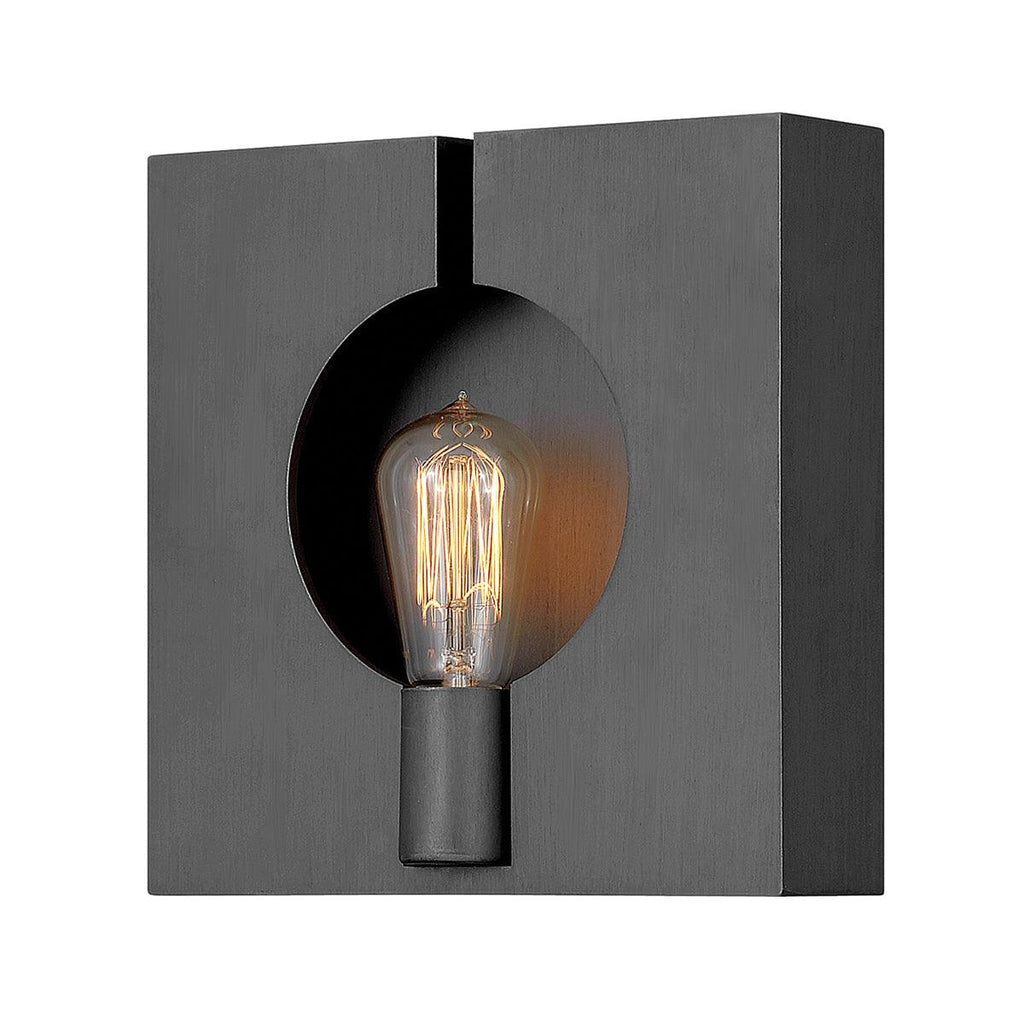 Elstead Lighting QN-LUDLOW1-GR - Elstead Lighting Quintiesse Collection Ludlow 1 Light Wall Light - Brushed Graphite from the Ludlow range. Part Number - QN-LUDLOW1-GR