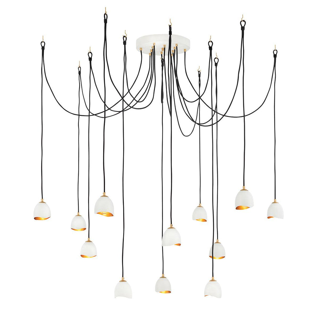 Elstead Lighting QN-NULA-12P - Elstead Lighting Quintiesse Collection Nula 12 Light Pendant from the Nula range. Part Number - QN-NULA-12P