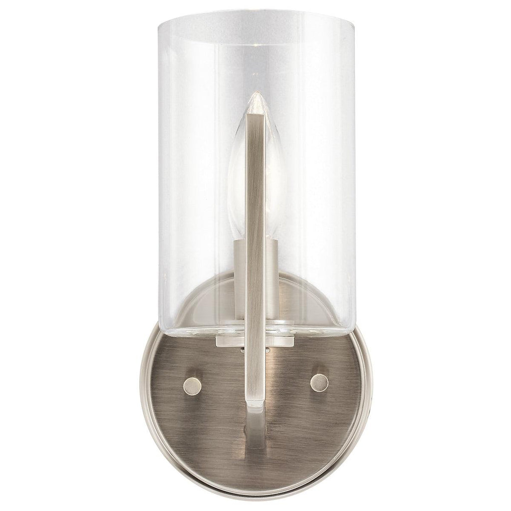 Elstead Lighting QN-NYE1-CLP - Elstead Lighting Quintiesse Collection Nye 1 Light Wall Light from the Nye range. Part Number - QN-NYE1-CLP