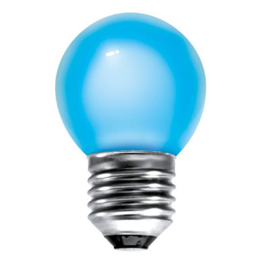 GE Lighting FL-CP-15RND45ESB GEL - GE Lighting RND45 240V 15W E27 Edison Screwed Cap BLUE