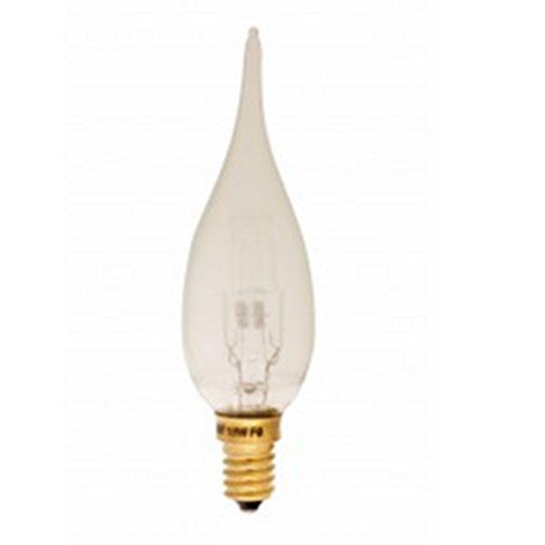 Girard Sudron FL-CP-HGS28SES/T125 SUD - Girard Sudron 711827 Halogen straight tipped Candle GS4 30W E14 Translucent 2000h 35x125mm Candles Lamps