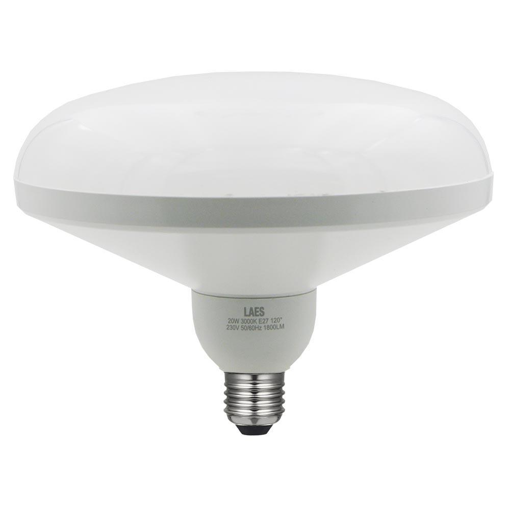 Laes FL-CP-986730 LAE - Laes LED 201mm UFO Lamp 20W E27 3000K 240V Opal Laes MPN = 986730