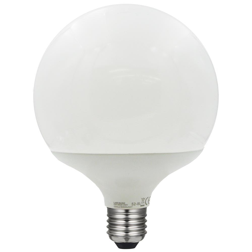 Laes FL-CP-L15RND125ESO/DL LAE - Laes 986402 LED Globe 125mm Opal ES 15W (87W) 240V 6500K Laes LED Globes LED Lamps