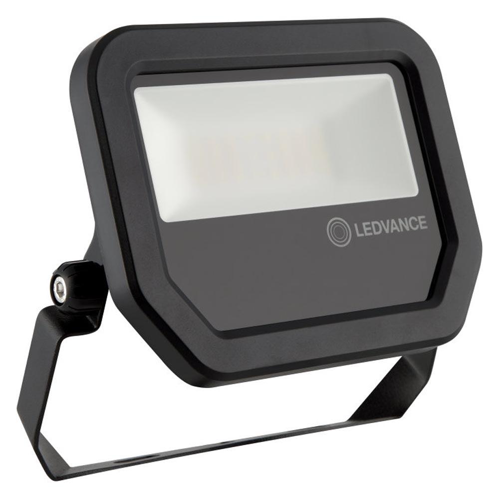 Ledvance FL-CP-4058075421011 LDV - Ledvance 4058075421011 Ledvance LED Black Floodlight 20W Cool White 2400lm 100Deg IP65 Exterior Floodlights Light Fittings