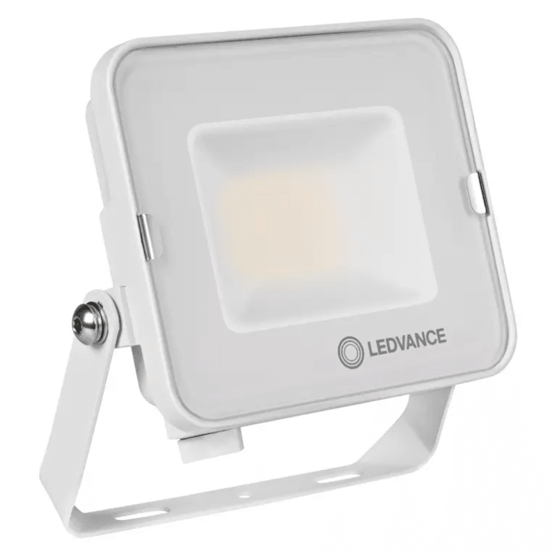 Ledvance FL-CP-4058075574793 LDV - Ledvance 4058075574793 Compact Symmetrical Floodlight 20W 2000lm 4000K 100 Degrees IP65 in White Exterior Floodlights Light Fittings