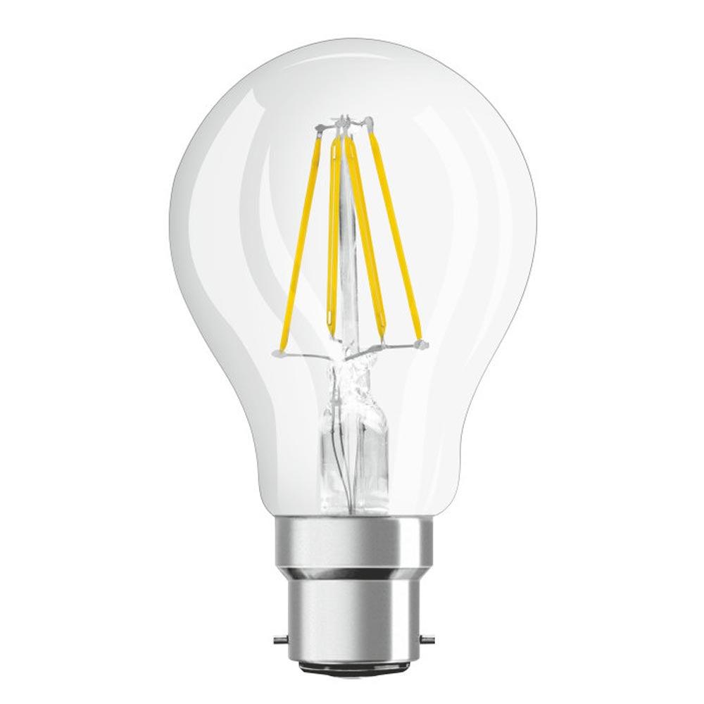 Ledvance FL-CP-L4BCCCW LDV - Ledvance 4058075592636 LED Filament GLS 4W (40W) B22d Cool White Clear Ledvance LED GLS LED Lamps