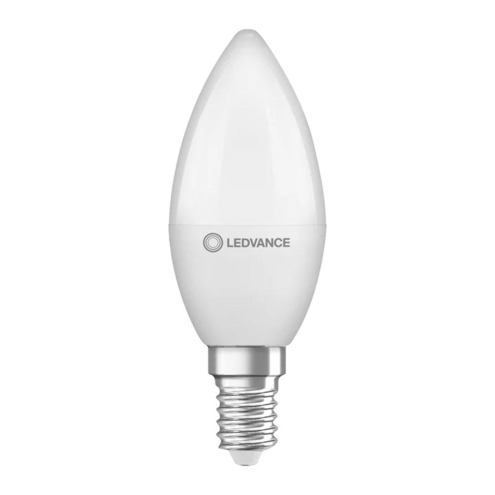Ledvance FL-CP-LCND4.9SESOVWW LVC - Ledvance Osram LED Candles LED Candle 4.9W (40W eqv.) E14 2700K Opal Ledvance Part Number = 4099854049309