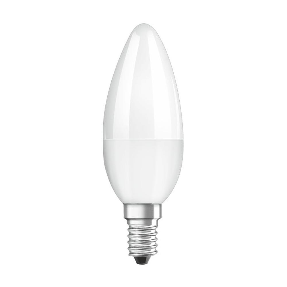 Ledvance FL-CP-LCND5.5SESOVWW LDVC - Ledvance 4052899326453 LED Value Candle 5.5W (40W eq.) E14 Very Warm White Frosted LED Candles LED Lamps