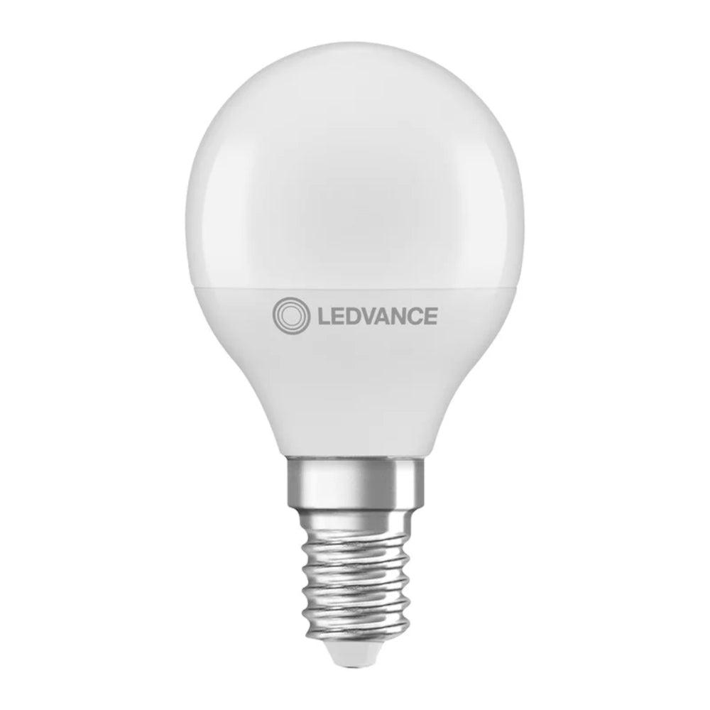 Ledvance FL-CP-LRND45SESO/4.9VWW LVC - Ledvance Osram LED R45 LED Golfball 45mm 4.9W (40W eqv.) E14 2700K Opal Ledvance Part Number = 4099854049385