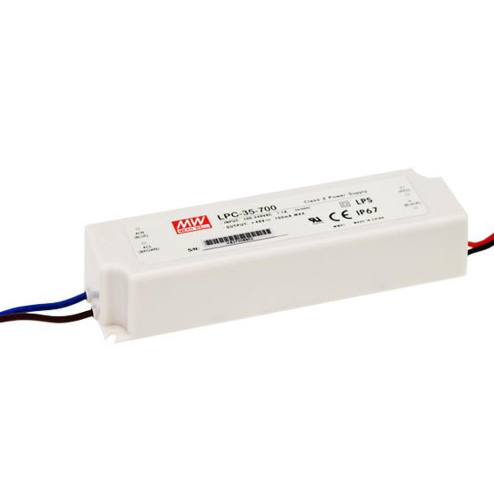 Mean Well FL-CP-LED/DRI/32W/CC/1050/IP67 MWE - Mean Well Mean Well LED Constant Current LED driver 32W 30V 1050mA IP67 MPN = LPC-35-1050