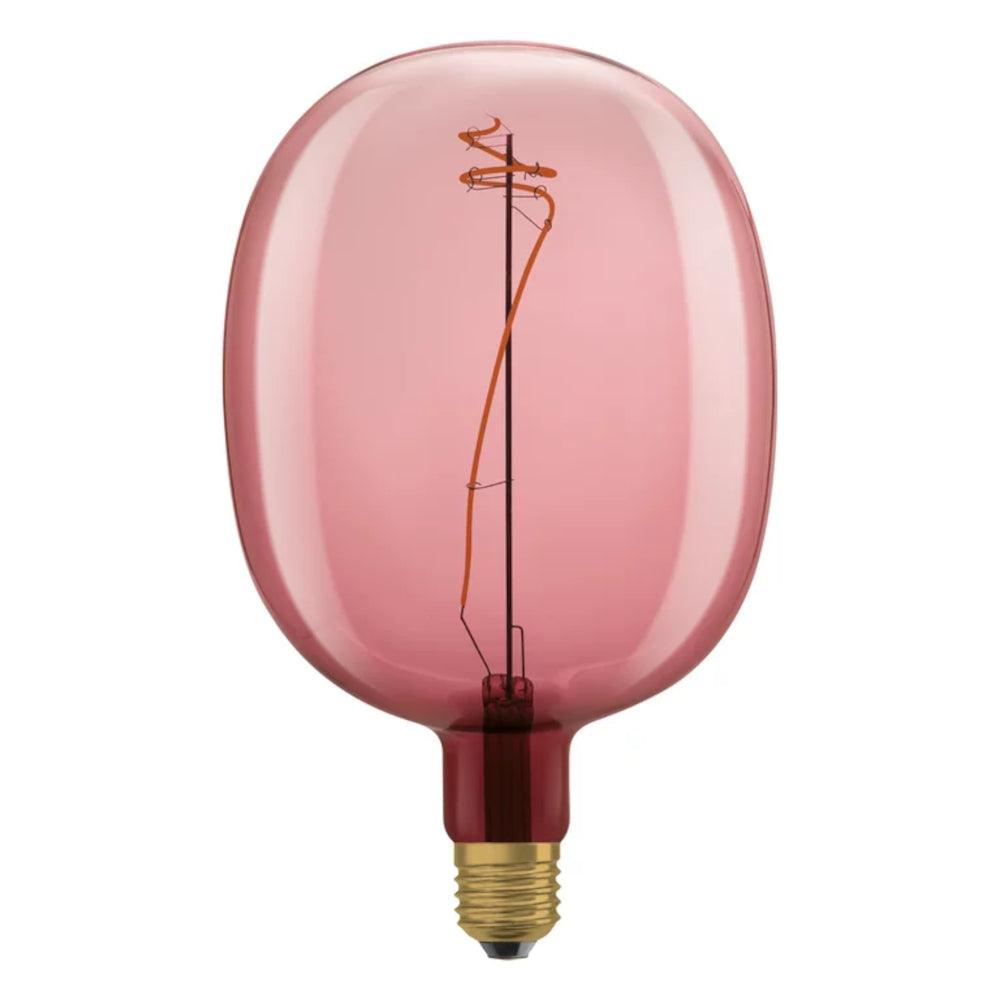 Osram FL-CP-4058075761896 LDV - Ledvance 4058075761896 LED Vintage Pink Ballon Lamp 4.5W E27 Dimmable Ledvance LED Filament Giant Lamps LED Lamps