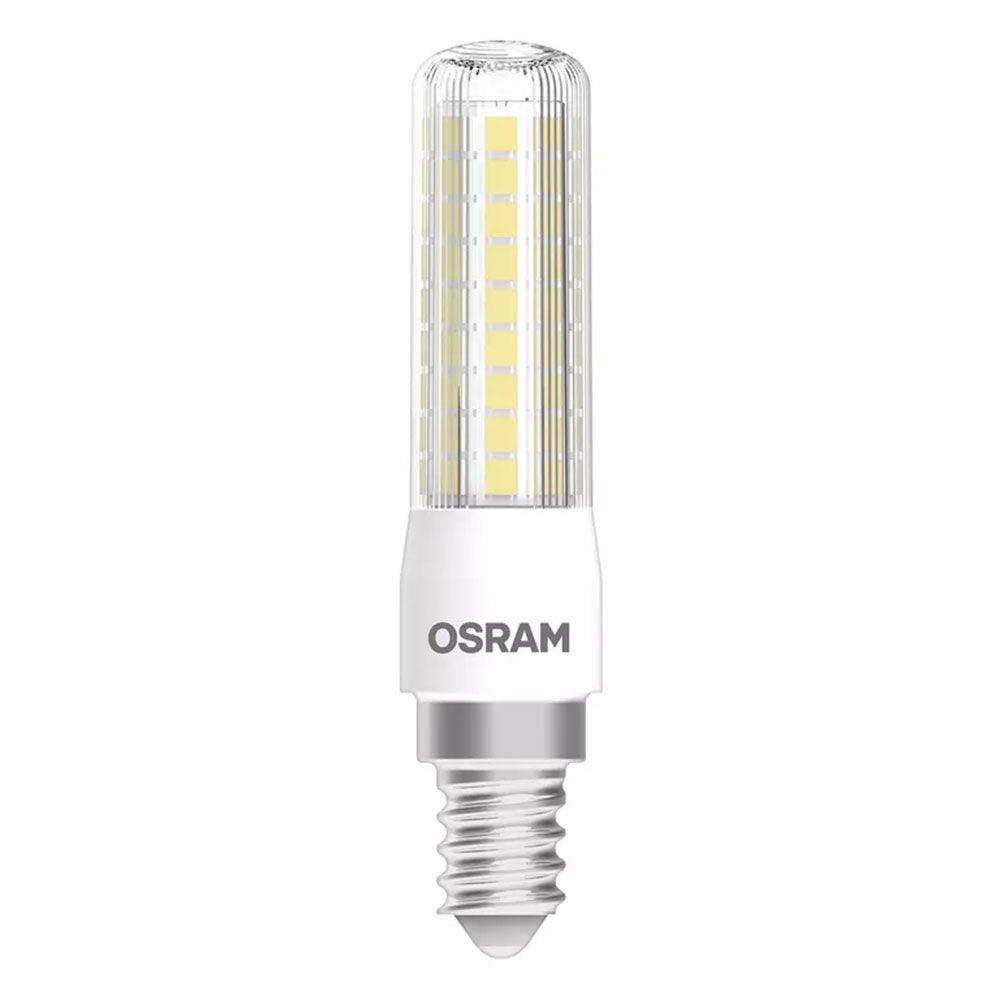 Osram FL-CP-L7SET/SESC/VWW/DIM 20X92 OSR - Osram LED Filament LED Tubular Lamp 7W (60W eqv.) SES 2700K Clear 20 X 92mm Dimmable Part Number = 4058075607316