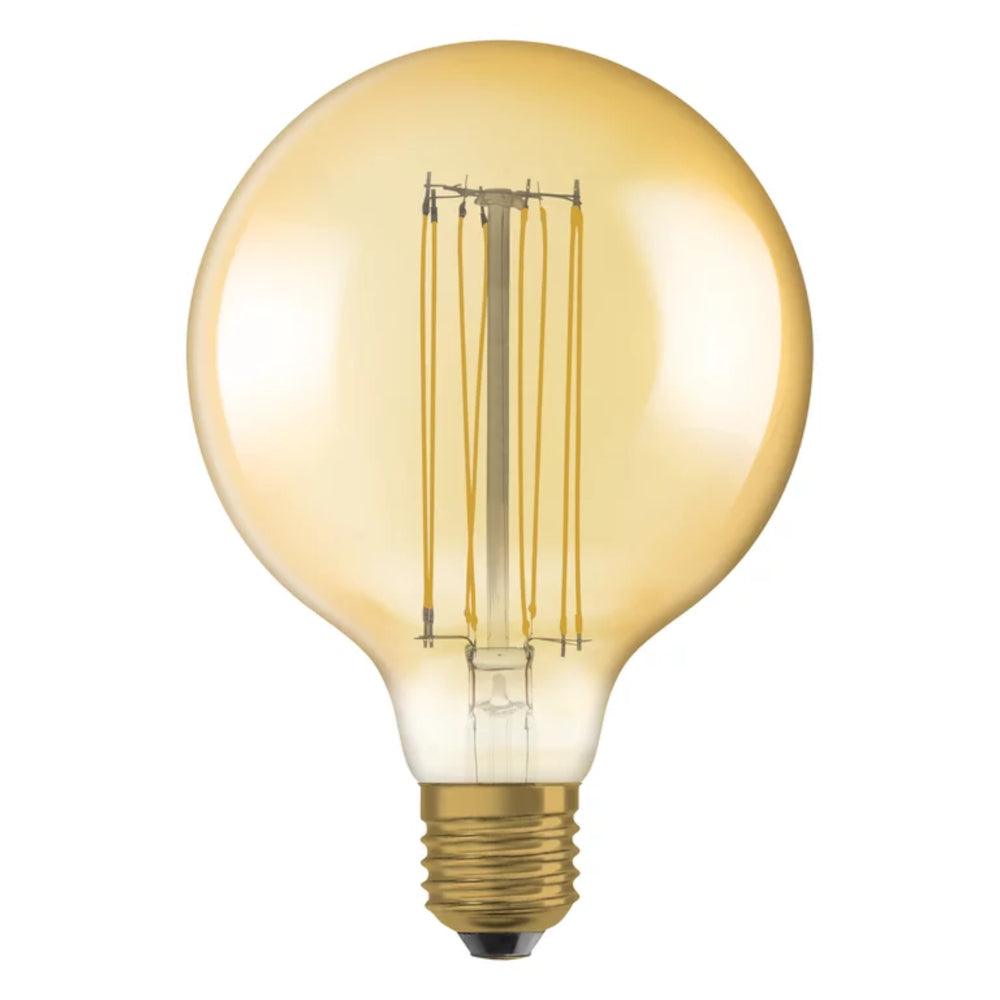Osram FL-CP-L8.8RND125ESG/UWW/DIM LDV - Osram Globe LED Ledvance Vintage 1906 LED Globe 125mm 8.8W (60W) 2200K E27 Gold Dimmable Part Number = 4058075761810