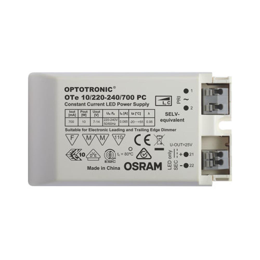 Osram FL-CP-LED/DRI/10W/CC/700MA/PCDim OSR - Ledvance OPTOTRONIC OTe 10/220-240/700 PC Phase Cut Dim