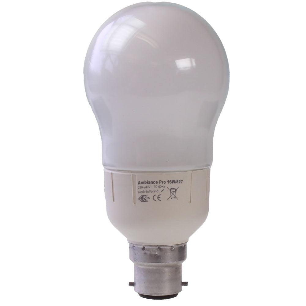 Philips FL-CP-EA16BC82/12 PHI - Philips Energy Saving Bulbs AMBIANCE 240V 16W BC 12K Part Number = EA16BC82/12 PHI