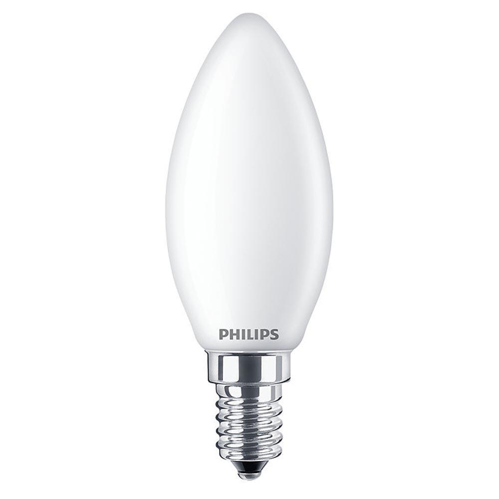 Philips FL-CP-LCND4.3SESOVWW PHI - Philips Classic LEDCandle ND 4.3-40W E14 Small Edison Screwed Cap 827 B35 FR