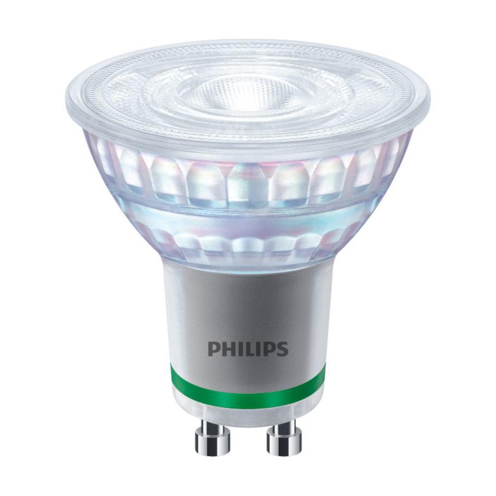 Philips FL-CP-LGU10/2.1WW36 PHI - Philips LED GU10 Philips Master LED Ultra Efficient GU10 2.1W (50W eqv.) 3000K 36 Degrees Philips Part Number = 929003610002