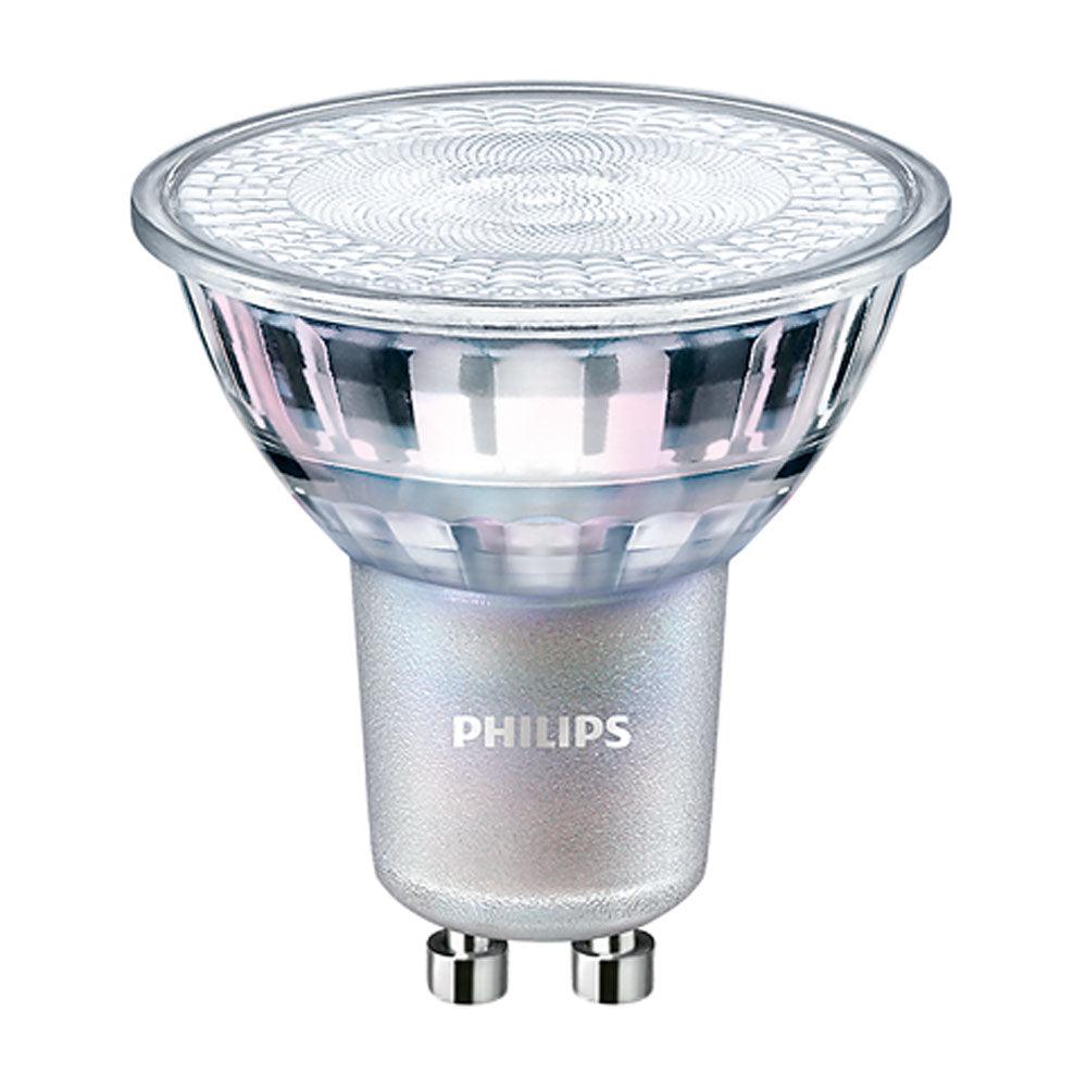Philips FL-CP-LGU10/3.7WW60/RA90/DIM PHI - Philips 929002979902 Master LEDspotMV GU10 3.7W 60 Deg 3000K CRI90 Dimmable Philips LED 50mm GU10 LED Lamps