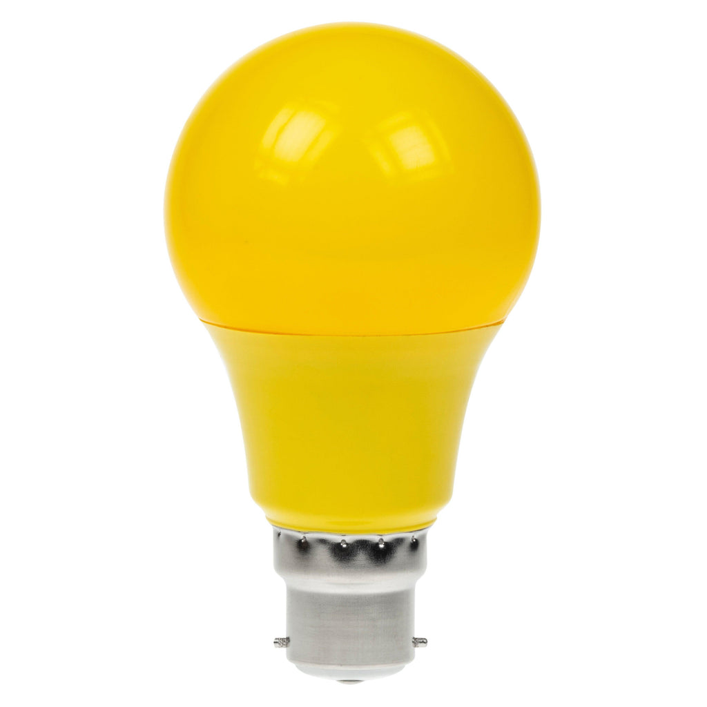 Prolite FL-CP-L6BCY/DIM PRO - Prolite GLS/LED/6W/BC/YELLOW/D LED GLS 6W BC Yellow Dimmable Prolite LED GLS LED Lamps