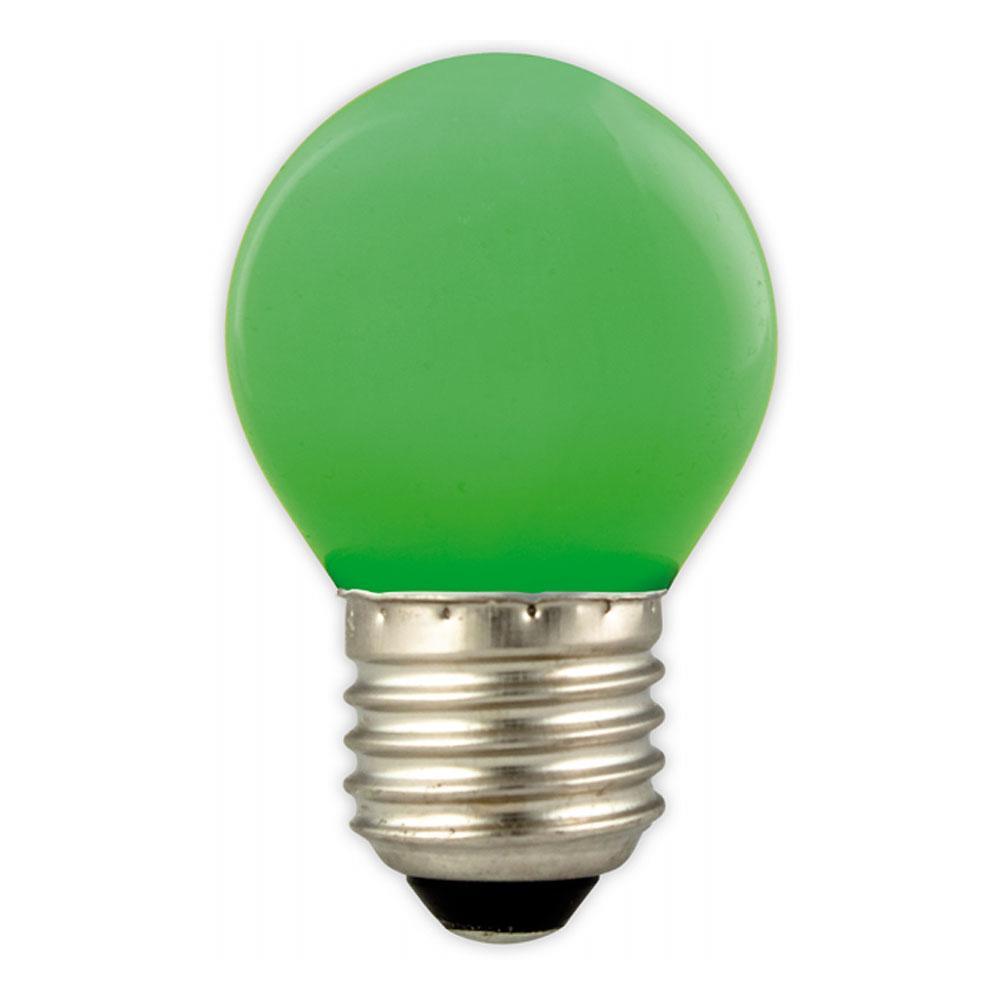 Prolite FL-CP-LRND45ESG PRO - Prolite LED RND45 1W ES E27 Edison Screwed Cap Green