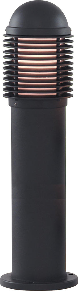 Searchlight 1081-450 - Searchlight Bollards Outdoor Post - Black Metal & White Acrylic Search Light Part Number 1081-450