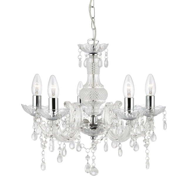 Searchlight - 1455-5CL - Chandelier
