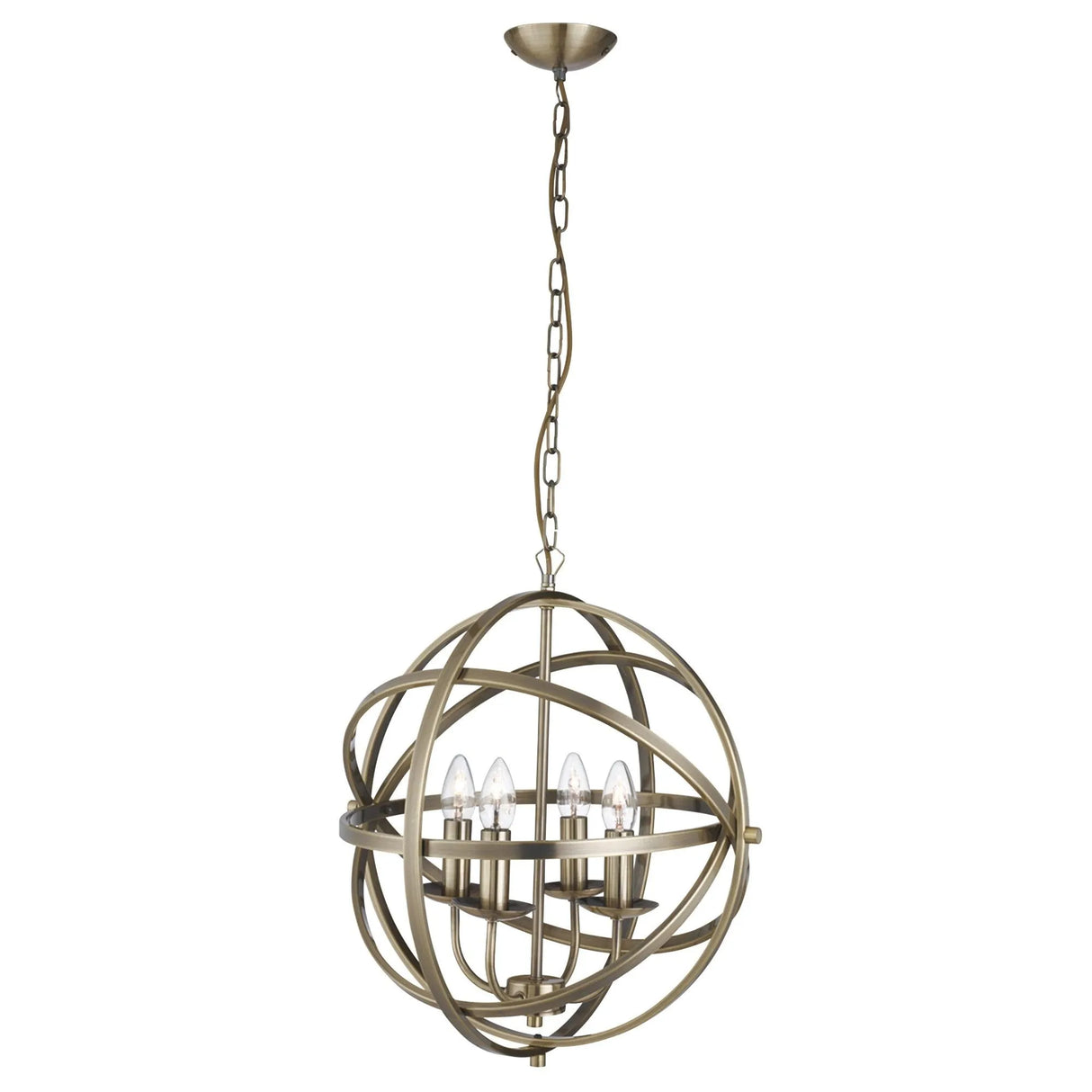 Searchlight - 2474-4AB - Pendant
