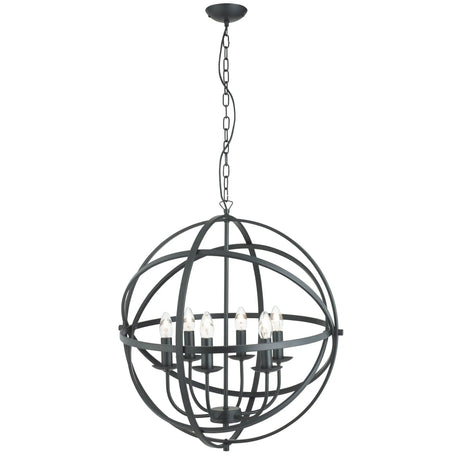 Searchlight - 2476-6BK - Pendant