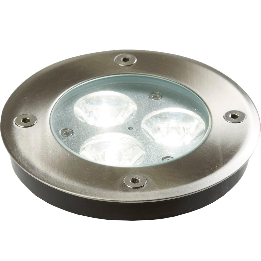 Searchlight 2505WH - Searchlight Walkover LED Indoor/Outdoor Recessed-Stainless Steel & White Search Light Part Number 2505WH