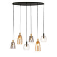 Searchlight - 36463-6BK - Pendant