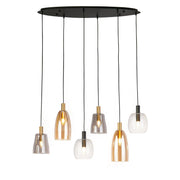 Searchlight - 36463-6BK - Pendant