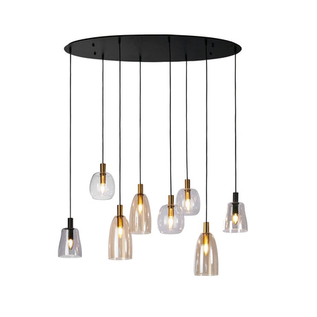 Searchlight - 36463-8BK - Pendant