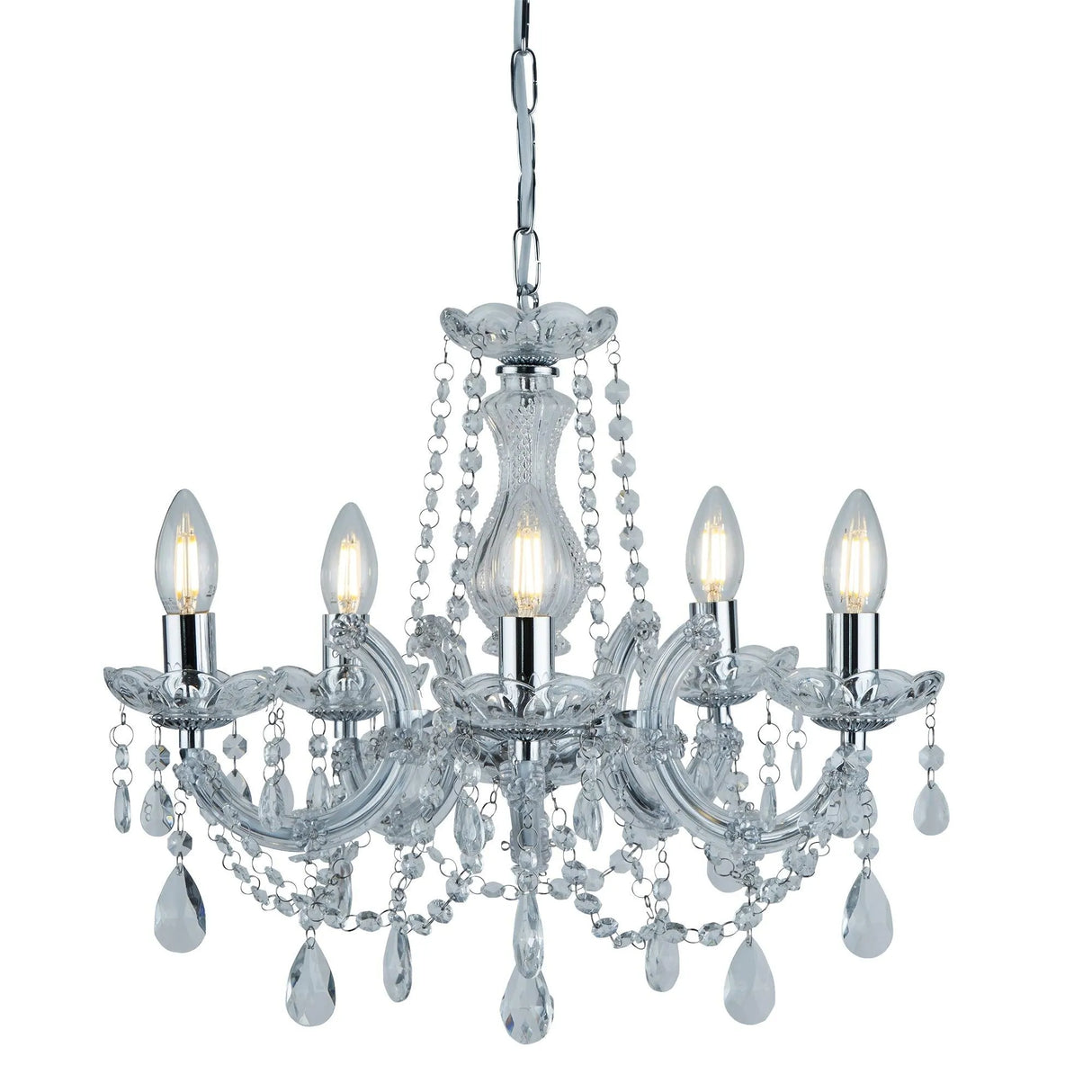 Searchlight - 399-5 - Chandelier