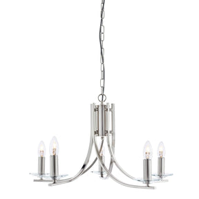 Searchlight - 4165-5SS - Pendant