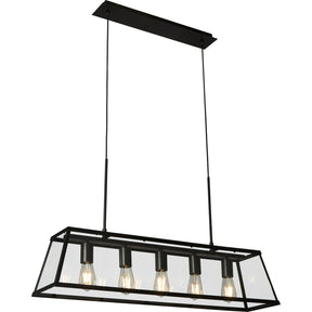 Searchlight - 4614-5BK - Pendant