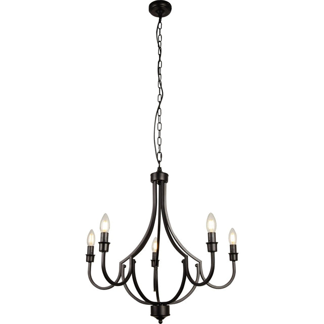 Searchlight - 82915-5BK - Pendant