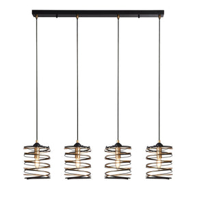 Searchlight - 85583-4BGO - Pendant