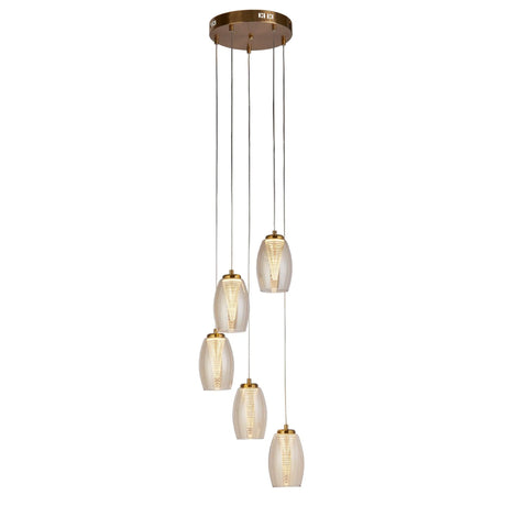 Searchlight - 97291-5CP - Pendant