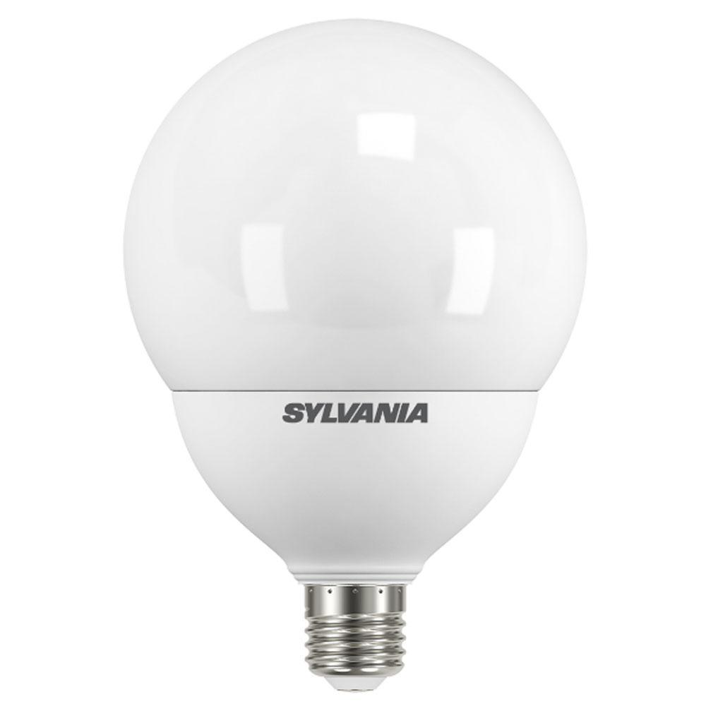 Sylvania FL-CP-L20RND125ESODL SYL - Sylvania Sylvania Sylvania LED 20W 125mm Globe ES Daylight Frosted E27 Edison Screw ES 6500K Daylight