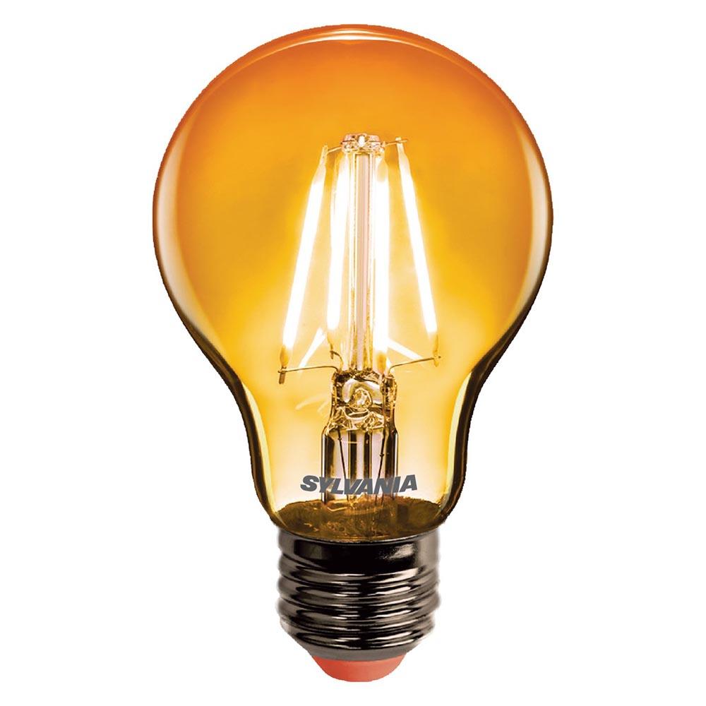 Sylvania FL-CP-L4ESA SYL - Sylvania 86306 ToLEDo Retro Chroma A60 GLS 4W E27 Orange LED GLS LED Lamps