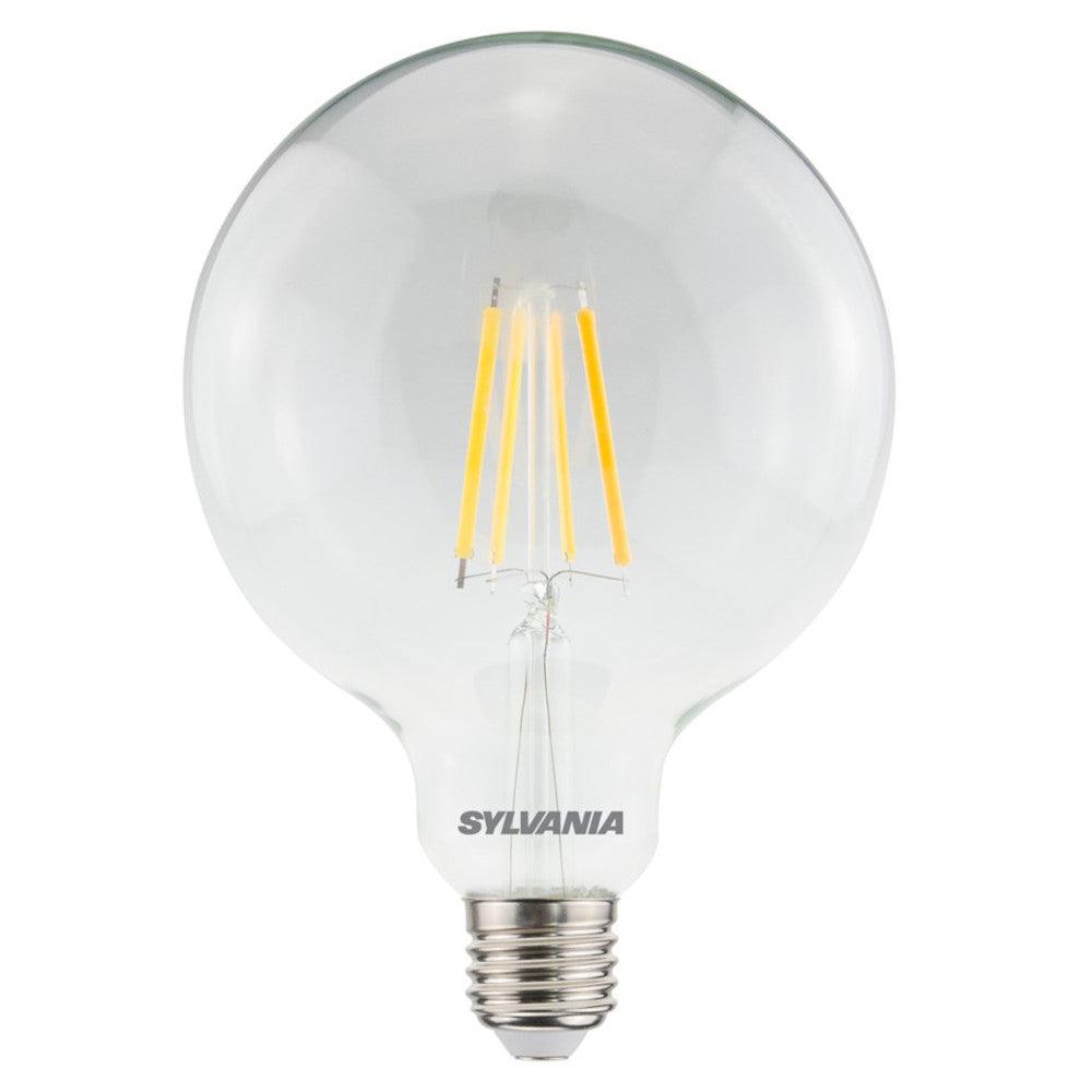 Sylvania FL-CP-L8RND125ES SYL - Sylvania Sylvania LED Filament 125mm LED Globe 240V 8W (75W) ES 2700K MPN = 29545