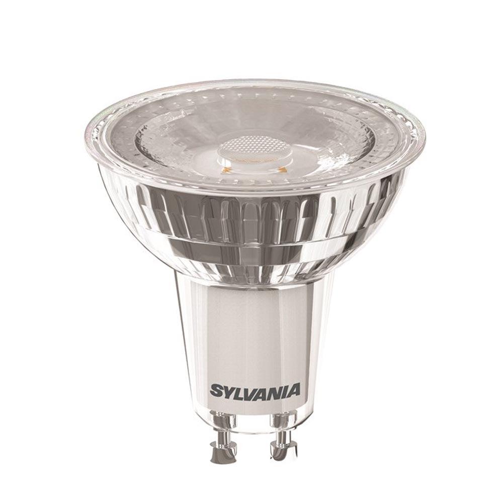 Sylvania FL-CP-LGU10/5WW36 SYL - Sylvania 29114 Sylvania LED GU10 5W (60W eq.) Warm White 36 Degrees 450lm LED 50mm GU10 LED Lamps