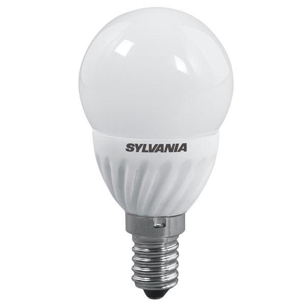 Sylvania FL-CP-LRND45SESO/2.5VWW SYL - Sylvania 26164 TpLEDo LED 45mm Round 2.5W E14 Opal 2,600K LED 45mm Round LED Lamps