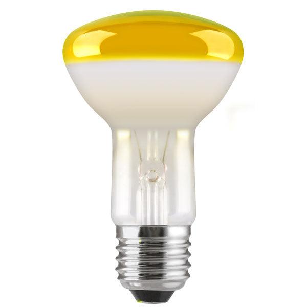 Sylvania Incandescent Reflectors R64 240V 40W E27 YELLOW Sylvania Part Number = 15663 - First Light Direct - LED Lamps and Lighting 